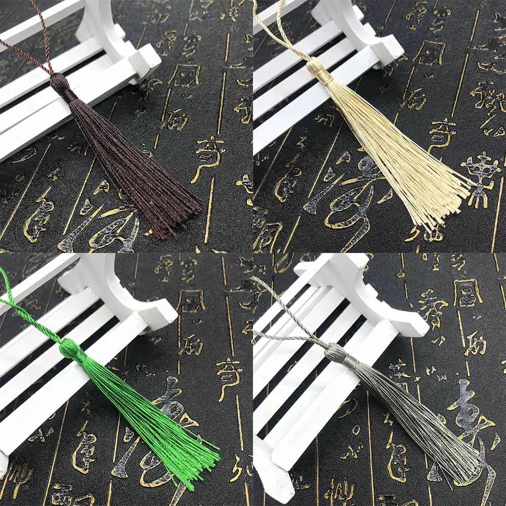 20Pcs 75mm Hanging Rope Tassel Fringe For DIY Key Chain Earring Hooks Pendant Jewelry Making Findings Accessories Tassels