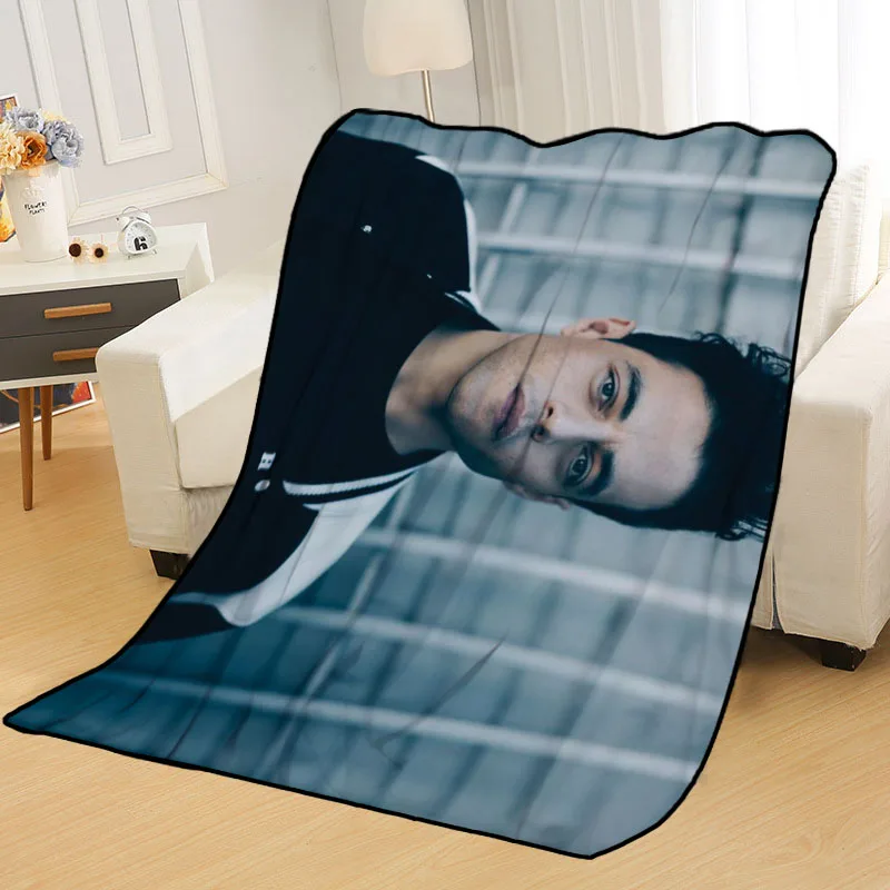 New Arrival Rami Said Malek Blankets Printing Soft Blanket Throw On Home/Sofa/Bedding Portable Adult Travel Cover Blanket