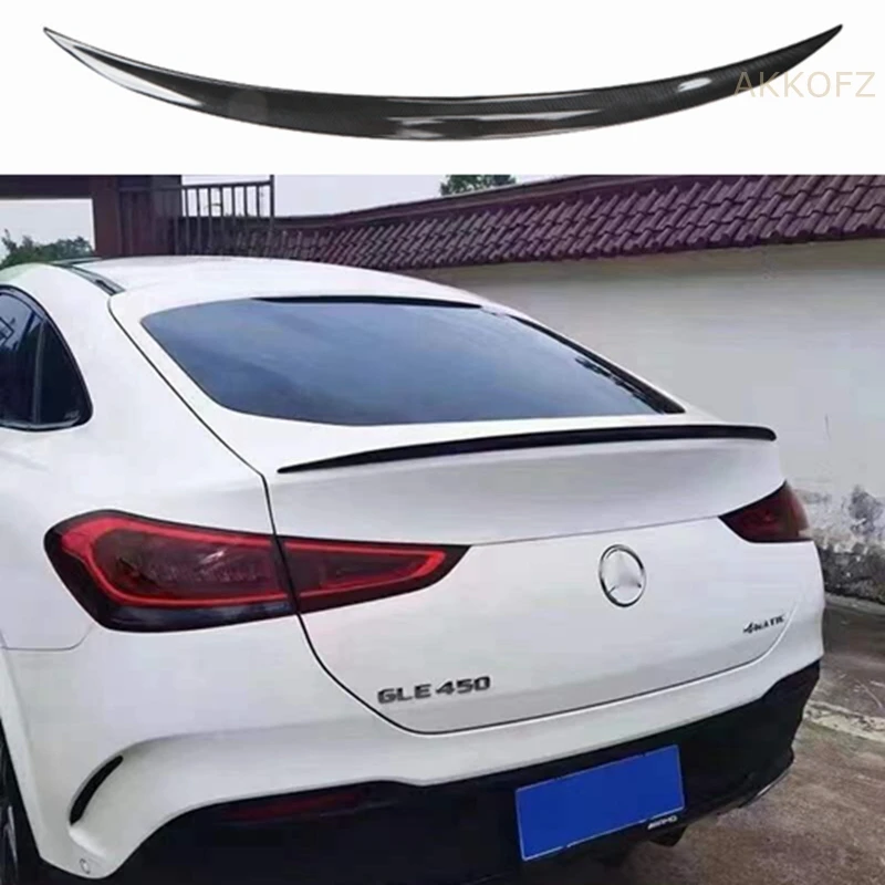 

For Mercedes-Benz GLE-class GLE Coupe C167 GLE350 450 GLE53 AMG car rear carbon fiber spoiler tail modification 2021+