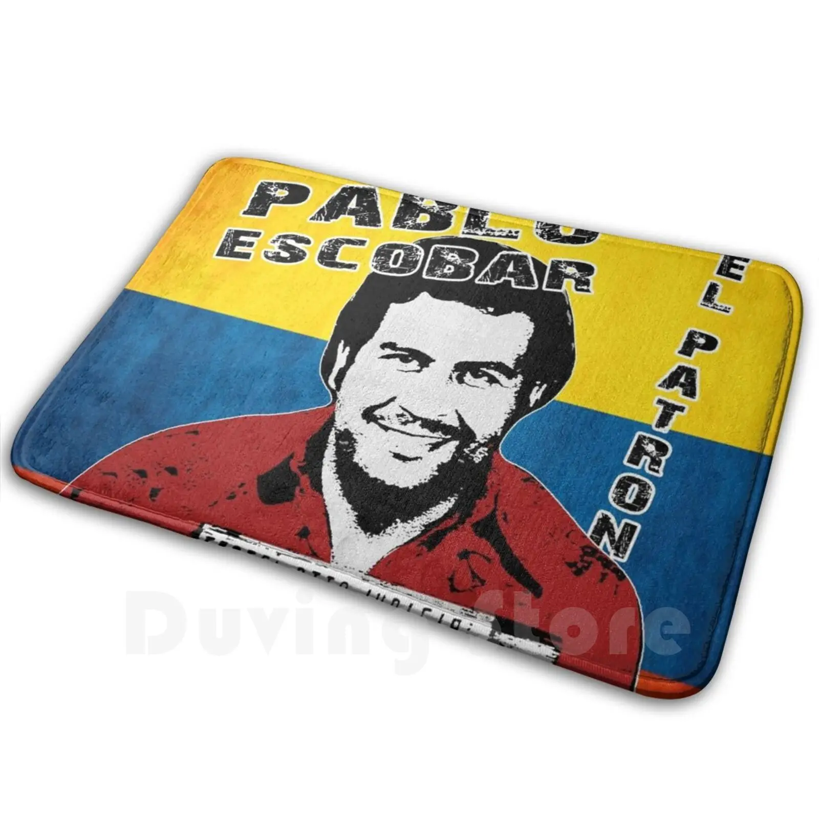 Pablo Escobar Mat Rug Carpet Anti-Slip Floor Mats Bedroom Pablo Escobar Crime Drug Lord Narco Terrorist Cartel Legend Awesome