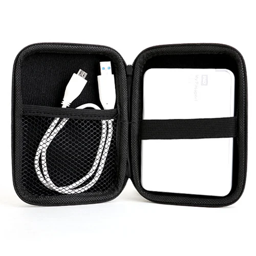 Portable Mini bag Protector Case Cover Pouch for 2.5 Inch USB External HDD Hard Disk Drive Earphones Cable