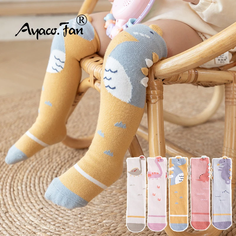 Toddler Sock Newborn Cotton Long Socks Kids Winter Thicker Terry Baby Girl Infant Women Men Cartoon Printed Ladies Sock 0-10T