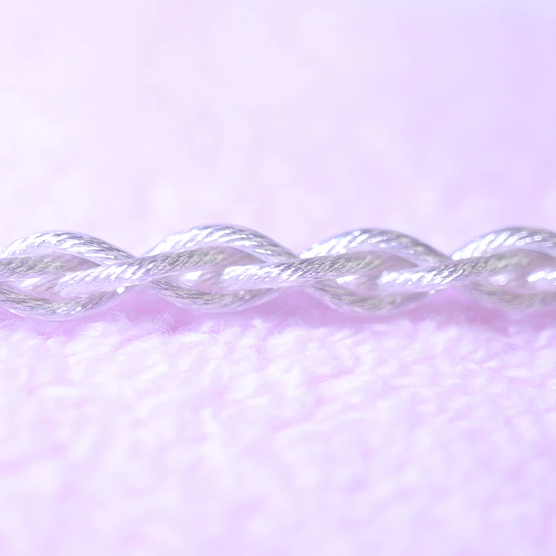 6meters Litz single crystal silver OD: 1.5mm/1.3mm 105core 22awg