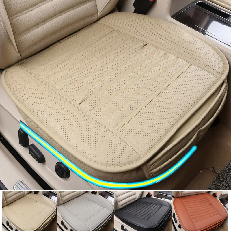 2020 Pu Leather Car Seat Pad, Auto Cushions, Non Slide Cushion Pads, Universal Accessories Single Covers M10 X15