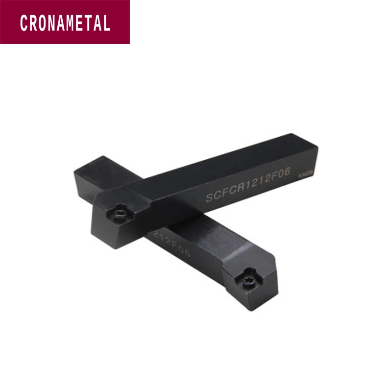 CRONAMETAL External 90° Right/Left Hand Toolholder Lathe Turning Tool Holder SCFCR1212H06/2020K09/2525M