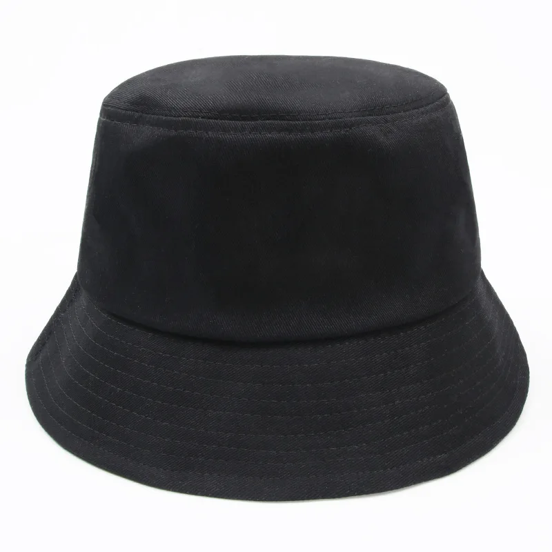 COKK Bucket Hat Women Men Unisex Cotton Fisherman Cap Big Large Size Solid Color Panama Bob Hat Spring Summer Casual Kids Gorro