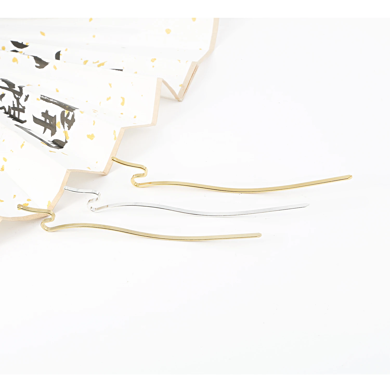 1pcs Vintage Alloy Gold/Copper/Silver Color Hair Sticks For DIY Handmade Hairpins Headwear Jewelry Findings Making Accessories