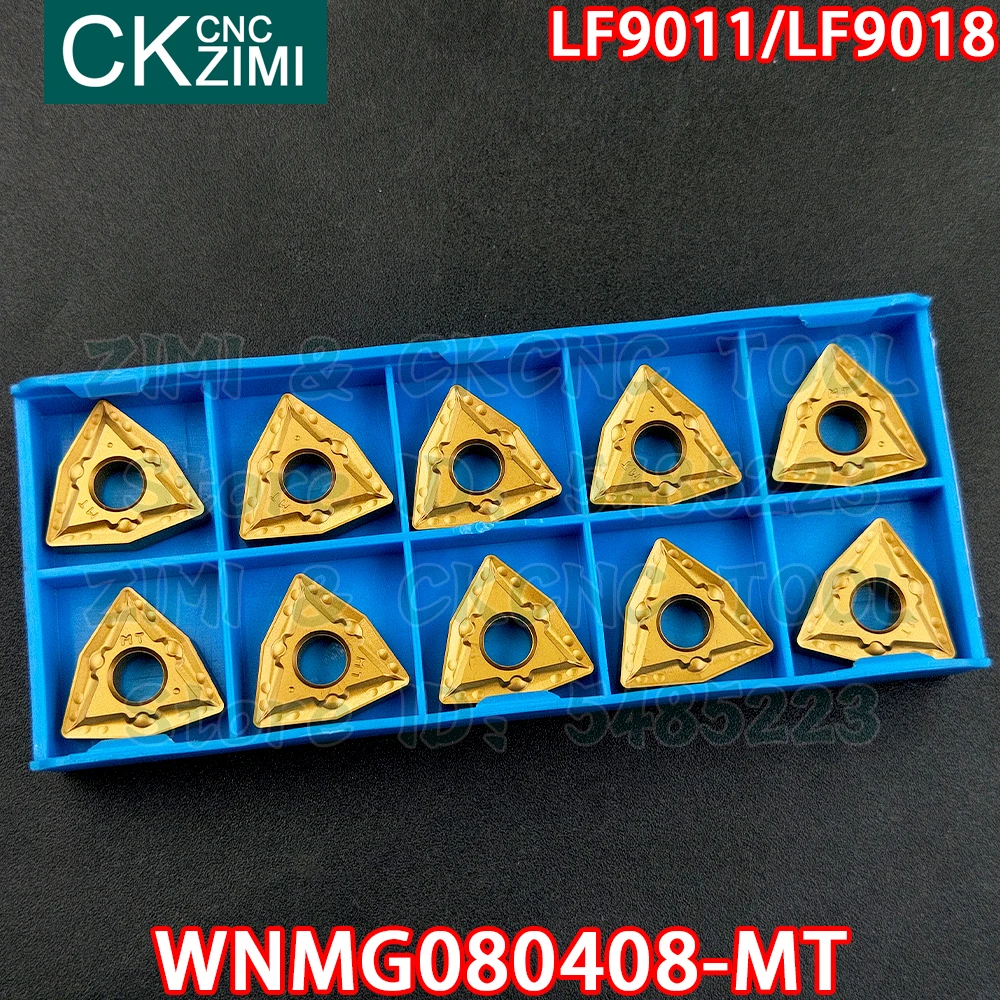 WNMG080408-MT LF9011 WNMG080408-MT LF9018 insertos de carburo de torneado exterior inserta herramientas de Metal CNC herramientas de torno WNMG para acero
