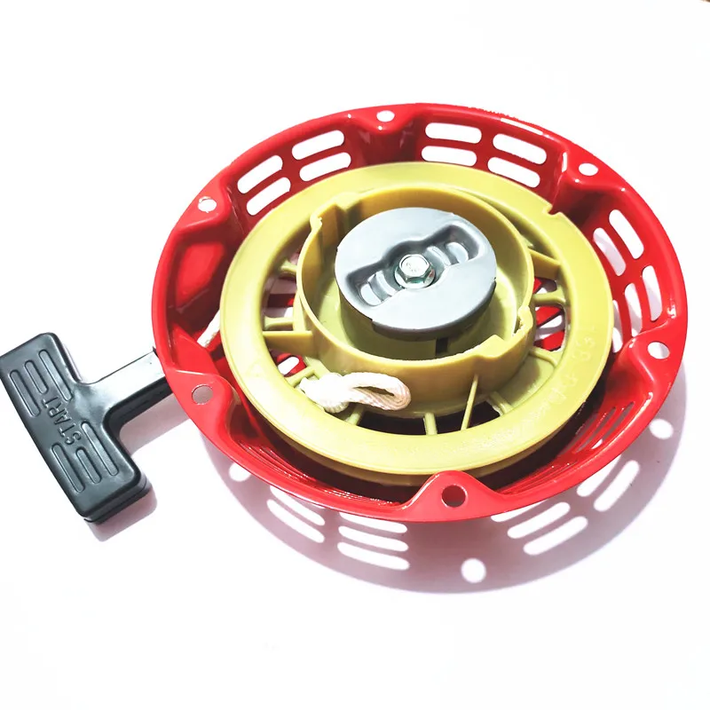 Aftermarket 168F 5.5HP Recoil Starter Assembly For 2KW 2.5KW 3KW Gasoline Generator Pull Starter GX160 GX200 Engine Parts