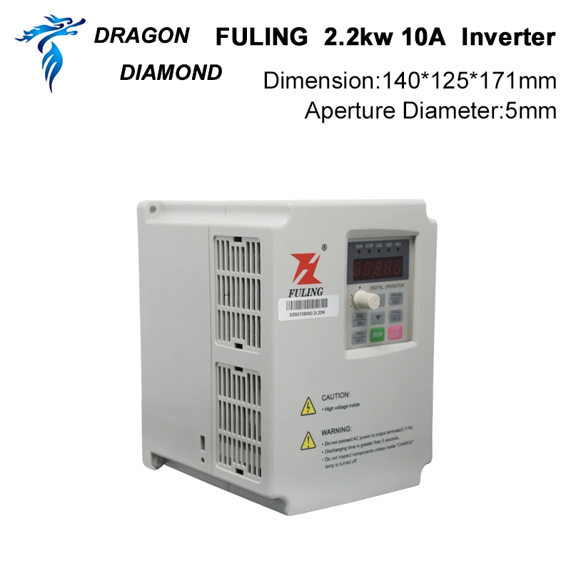 VFD Inverter 2.2KW Frequency Converter 3P 220V/110V Output CNC Spindle motor speed Control VFD Converter