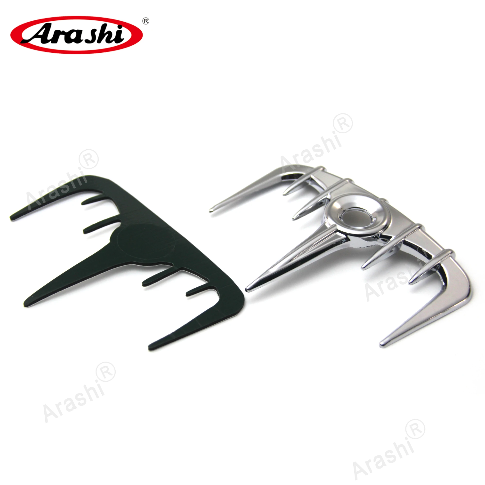 Arashi Fuel Tank Decal Lid Case Door Outer Trim Sticker For For HONDA GL1800 2001 - 2010 2002 2003 2004 2005 2006 2007 2008 2009