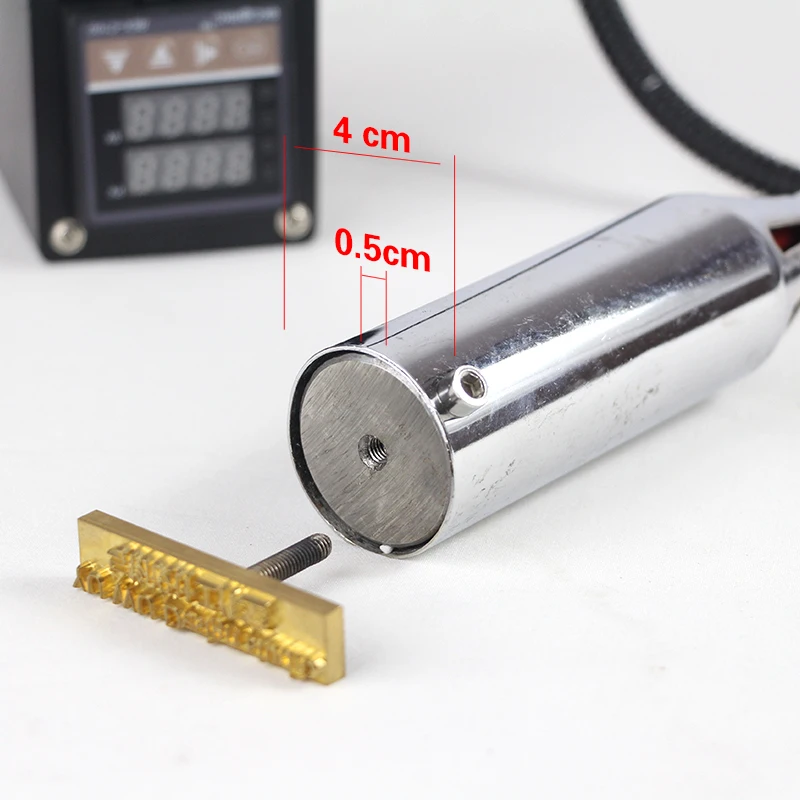 Embossing Machine Soldering Iron For Leather Custom Logo Hot Stamping Machine Leather Wood Cookie Branding Logo Printing