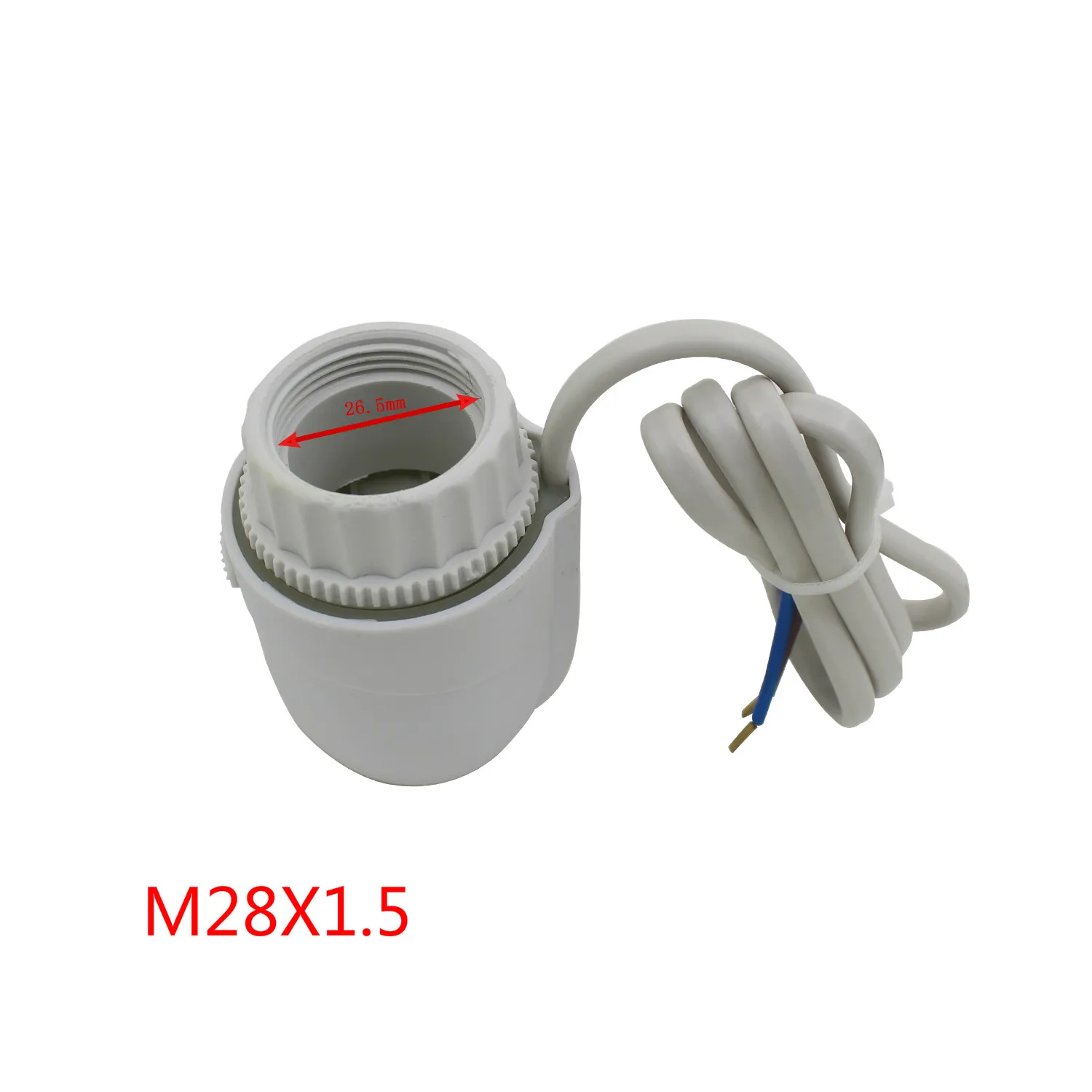 normally open normally close Electric Thermal Actuator For Underfloor Heating Thermostat Thermostatic valve  24V 230V M28X1.5