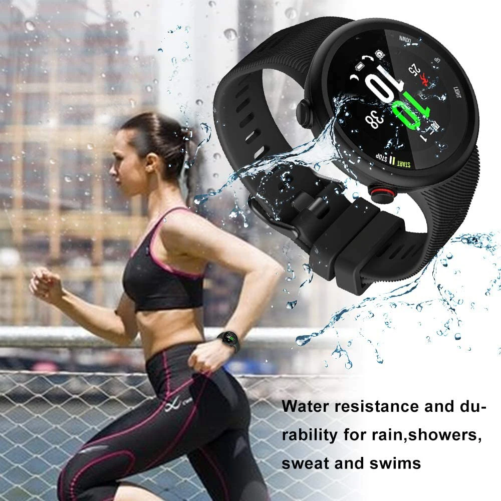 YAYUU-Correa de reloj para Garmin Forerunner, 45 bandas, silicona suave, deportiva, repuesto, correa para ejercicio, Garmin Forerunner 45