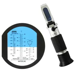 Portable Antifreeze Battery Ethylene Propylene Glycol Refractometer RHA-503ATC