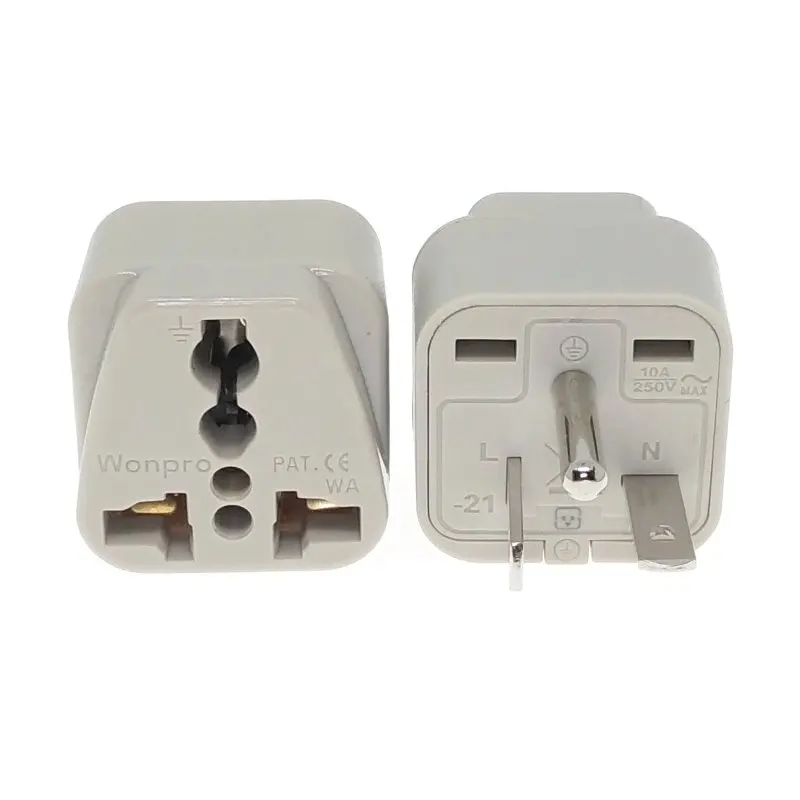 US NEMA 6-20P Multi Outlet Electrical Plug Adapter AC100~250V 10A Wonpro WA-18