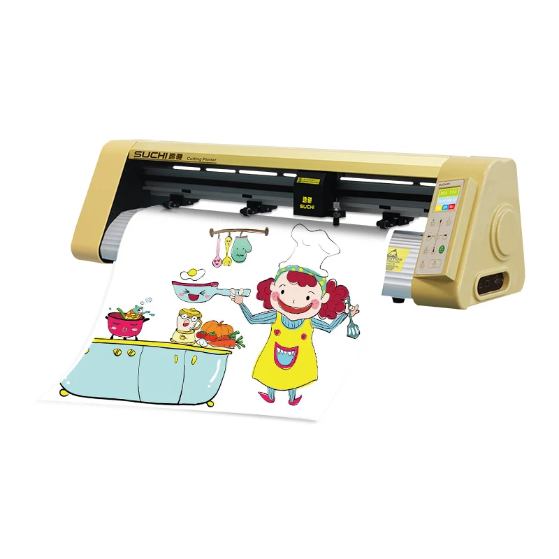 

vinyl cutting plotter machine servo motor 730mm desktop small cutting plotter