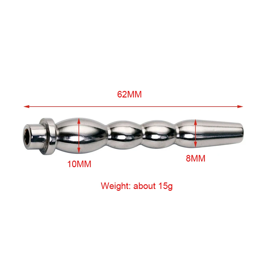 Stainless Steel Hollow Urethral Catheter Penis Plug Urethral Sound Urethral Dilators For Male Masturbator Penis Inserts Sex Toys