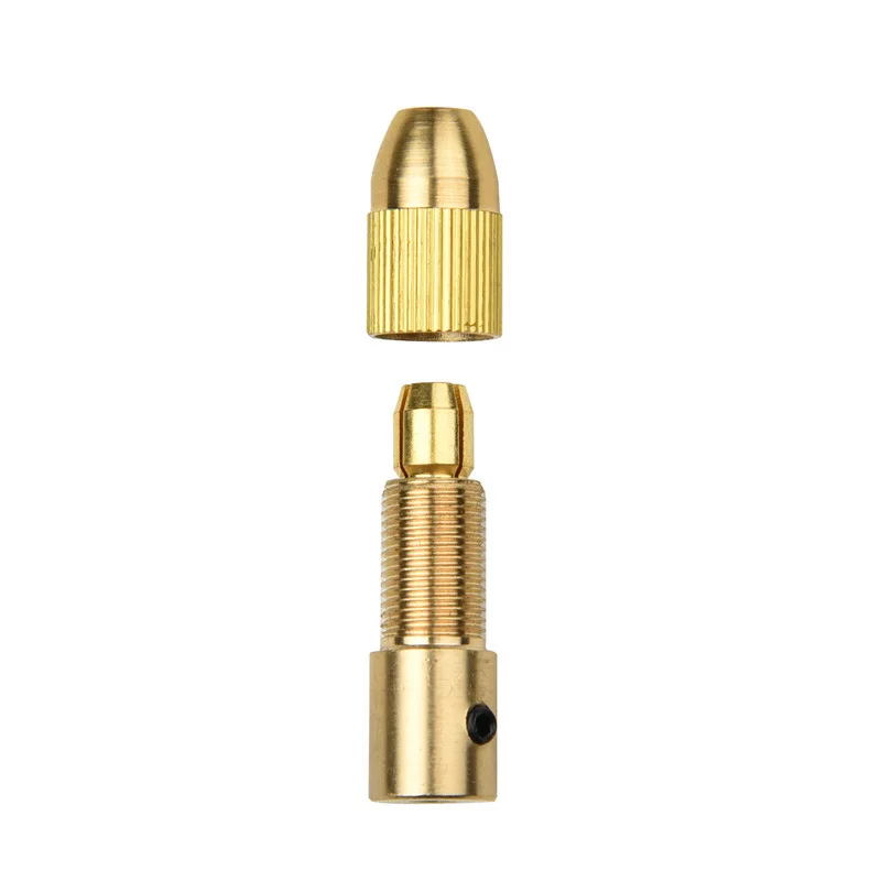 SHENHAOXU 8pcs 0.5-3mm di alta qualità piccolo trapano elettrico pinza MicroTwist trapano mandrino in rame Set con chiave a brugola