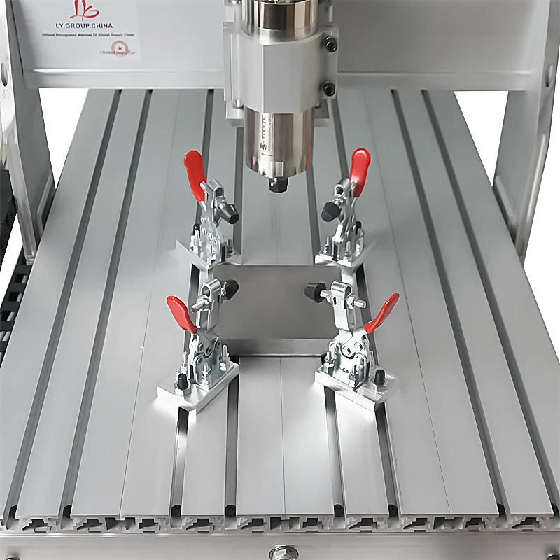 1PCS Chuck Clamp Plate Engraving Machine CNC Router Fixture Woodworking Aluminum Plate Fixing
