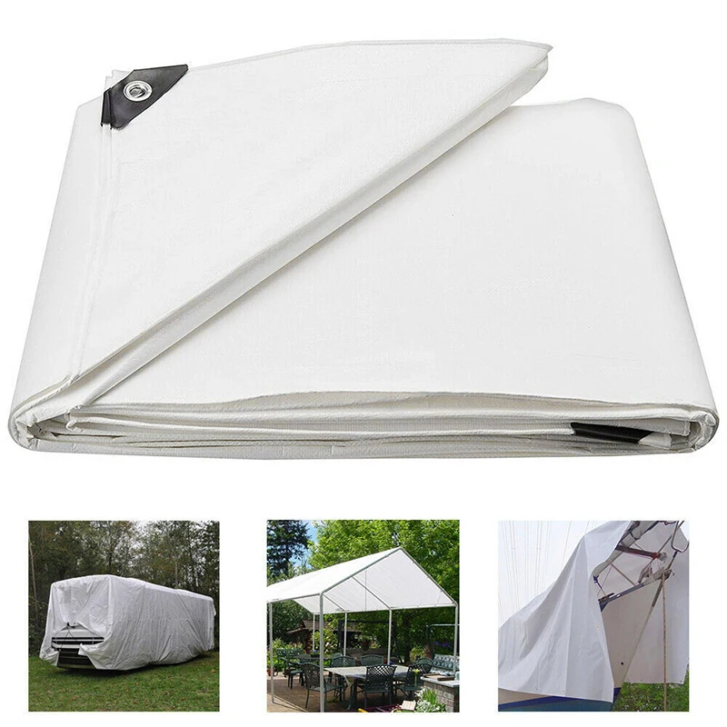 Bâche résistante à l'eau pour maison, jardin, pare-soleil, auvent, tente, couverture renforcée, livraison directe, nouveauté