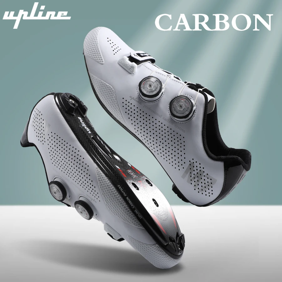 UPLINE M7 ultralight fiberglass sole professional Road cycling footwear for man  women clip sneaker suit for SHIMANO Cleat pedal