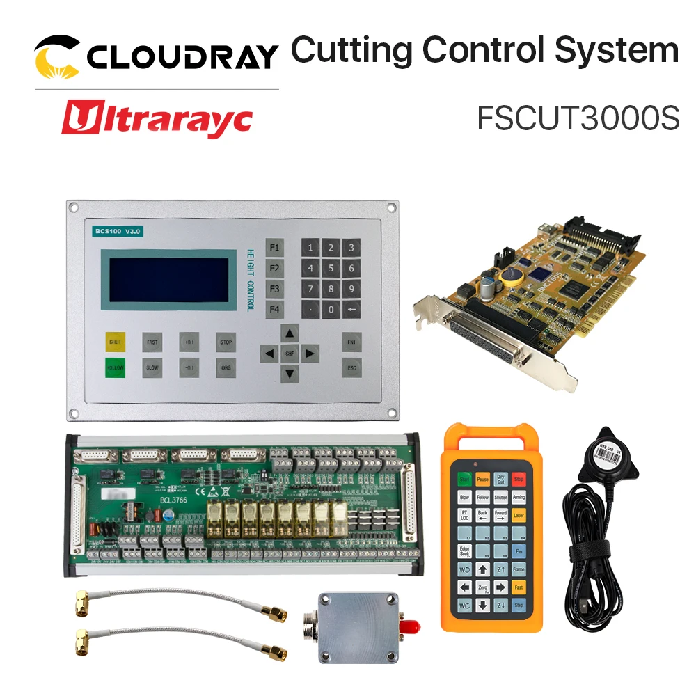 Ultrarayc Friendess Laser Cutting Controller Set Bochu FSCUT3000S for Metal Cutting Laser Machine