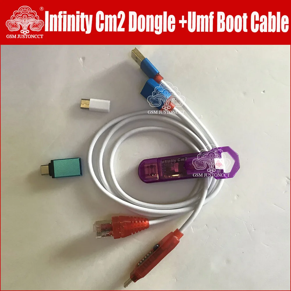 2021 original new infinity CM2 dongle infinity box dongle + umf all in one boot cable for GSM CDMA phones