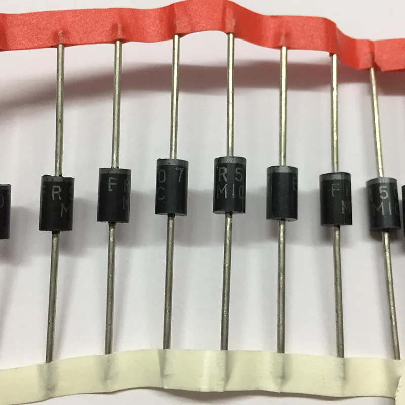 FR507 DO-201AD DO-27 5A1000V, 로트당 50 개, 신제품