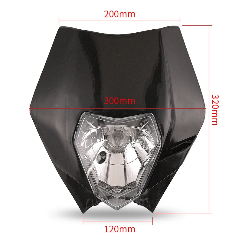 Motorcycle Headlamp Head Lamp Headlight Fairing For KTM SX EXC XCW XCF SXF SMR Dirt Bike Motocross Supermoto Enduro Headlight