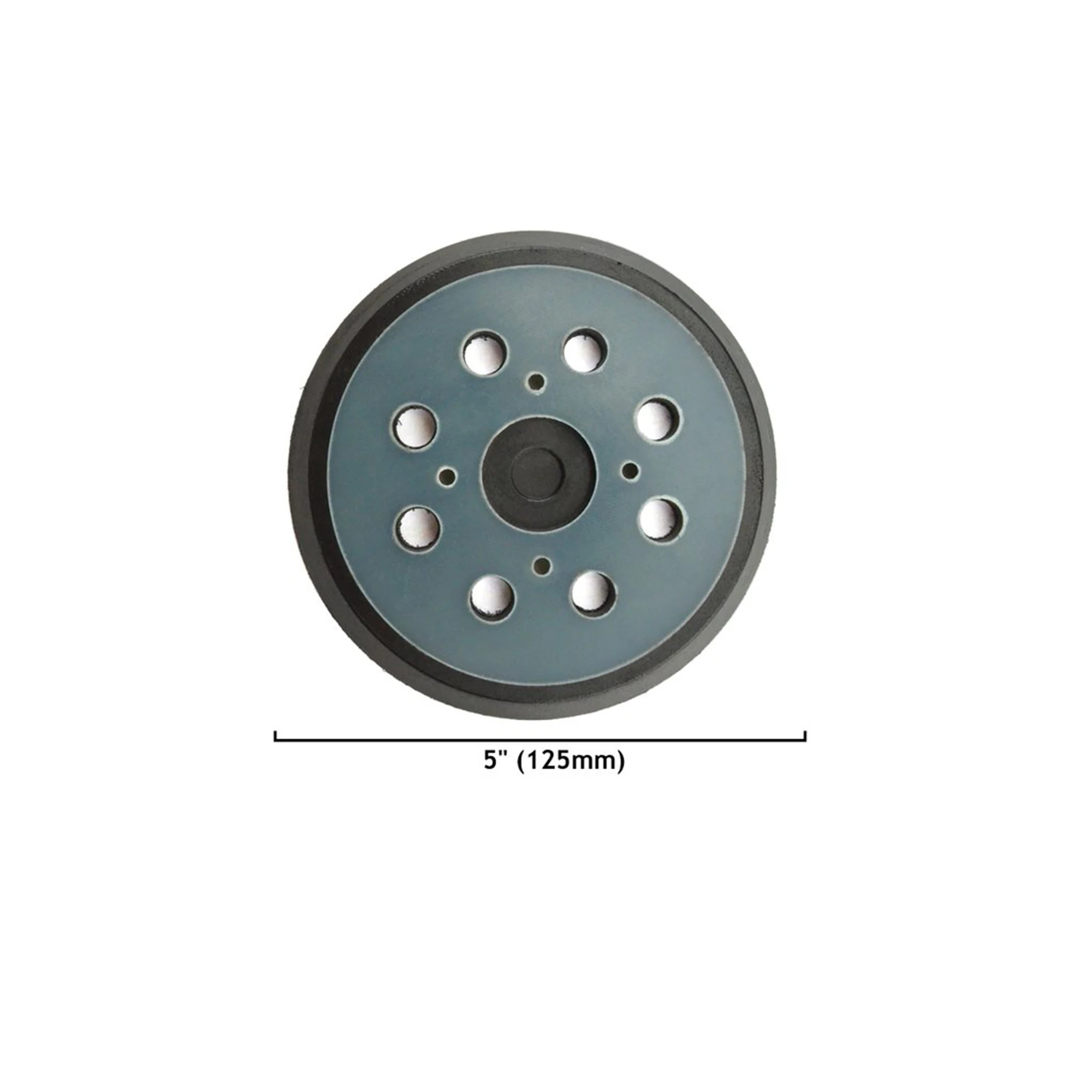 5 Inch 125Mm 8 Lỗ Đen 4 Đinh Dự Miếng Chà Nhám Để Chà Nhám Đĩa Phù Hợp Với Góc máy Mài Nhám Đánh Bóng Dụng Cụ Phụ Kiện
