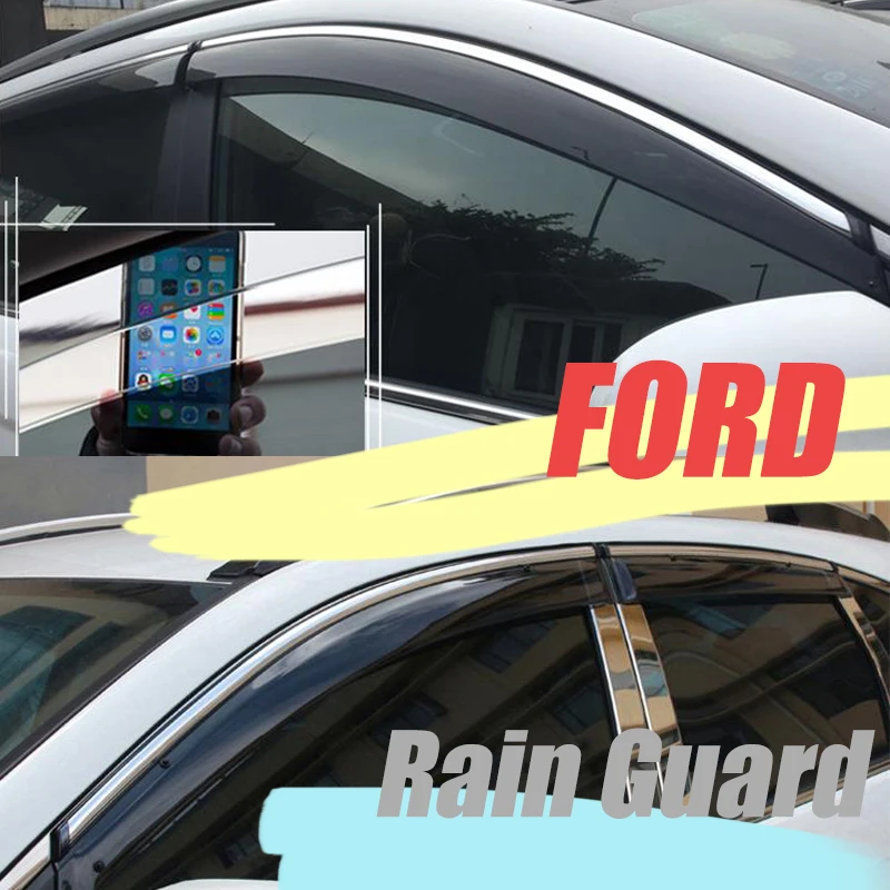 

Для FORD aurus/Eco Boost/Mondeo/Edge Limited /Rain Guard/Guard Smoke Window Rain Window шторка 4 шт./1 комплект 2010-2019