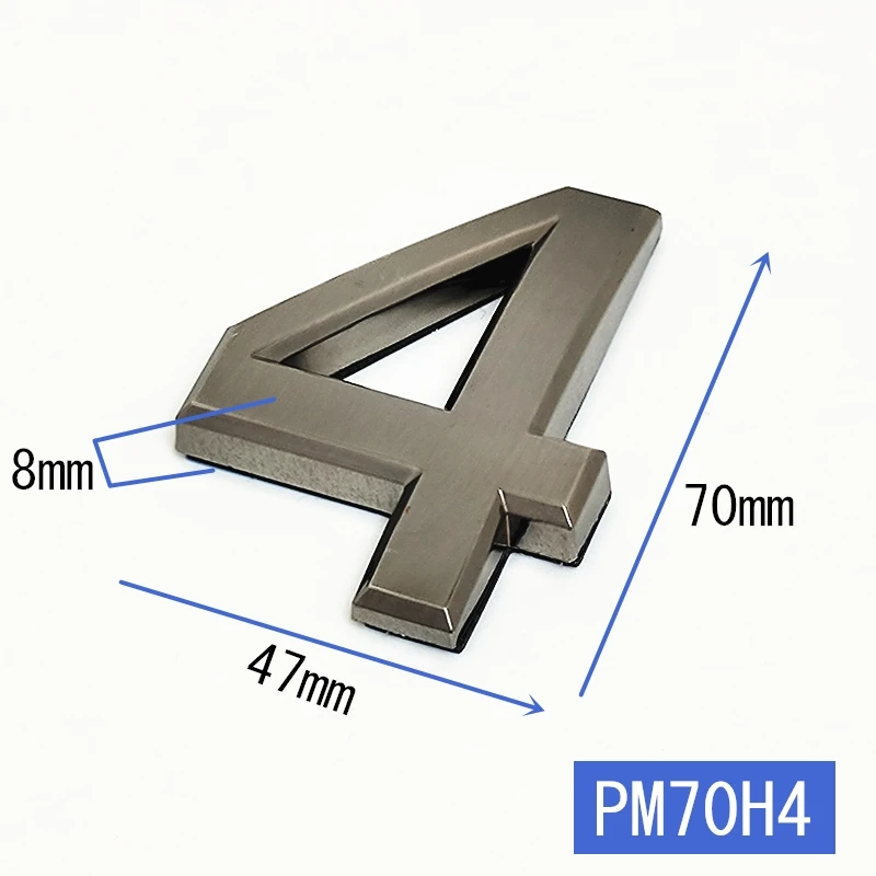 7CM Telephone Number Car Number Sticker Home House Door Number Address Hotel Room Floor Mail Box Number Label