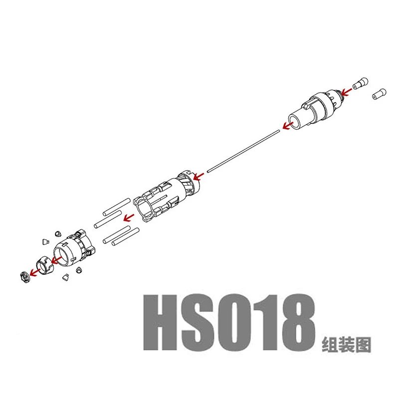 COMIC CLUB IN-STOCK HS018 Fuel Rod/Booster Detail Modification For RG 1/144 SINANJU/SAZABI Assembly Model Figure Toy