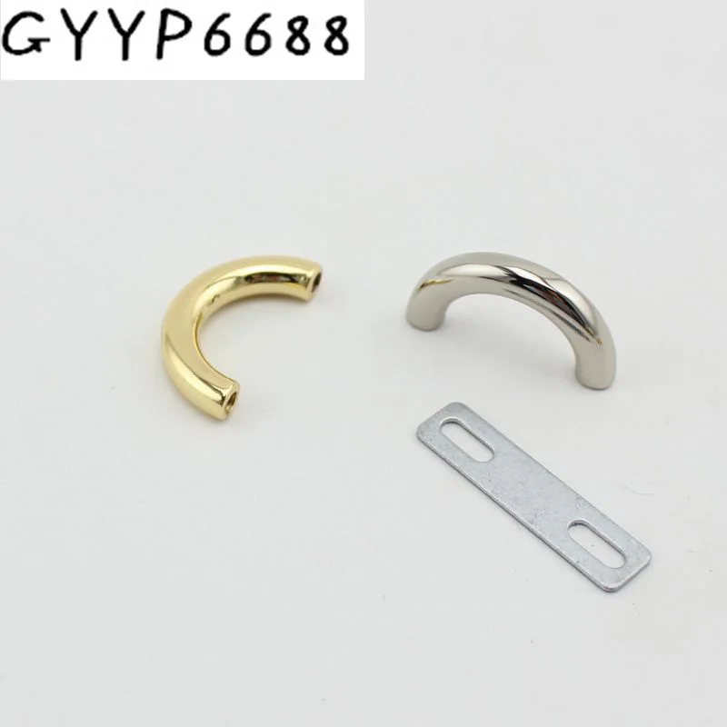 

10pcs 50pcs 18mm 4 COLORS Hardware Accessories DIY bags project connector arch bridge bridge connector metals hanger u ring for