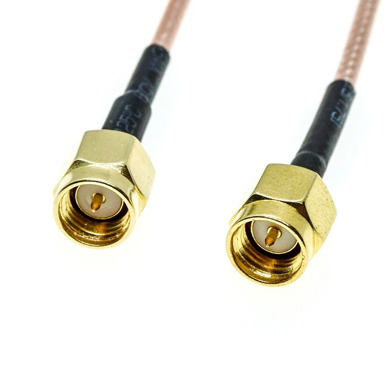 RG316 SMA Male To SMA Plug Coax RF Extension Cable Jumper Pigtail