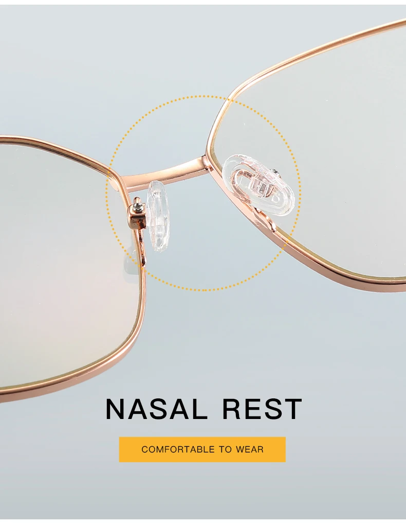 Mode Frauen Katzenauge Vollrand Legierung Brille Rahmen für weibliche verschreibung pflicht ige Brillen optische Brille für Frau – Detail 6