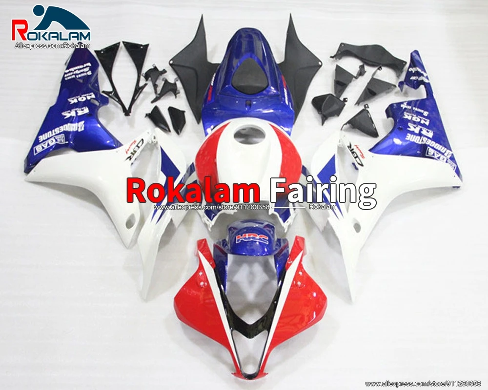 

Fairings For Honda CBR600RR F5 2007 CBR 600RR 07 08 CBR 600RR 2008 Motorcycle Blue White Red Fairing Kit (Injection Molding)