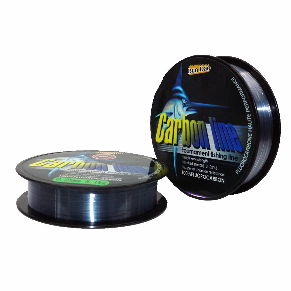 100M Fishing Line Low Carbon Line Super Strong Monofilament Quality Fluorocarbon Saltwater Carp Fishing Fish-Line