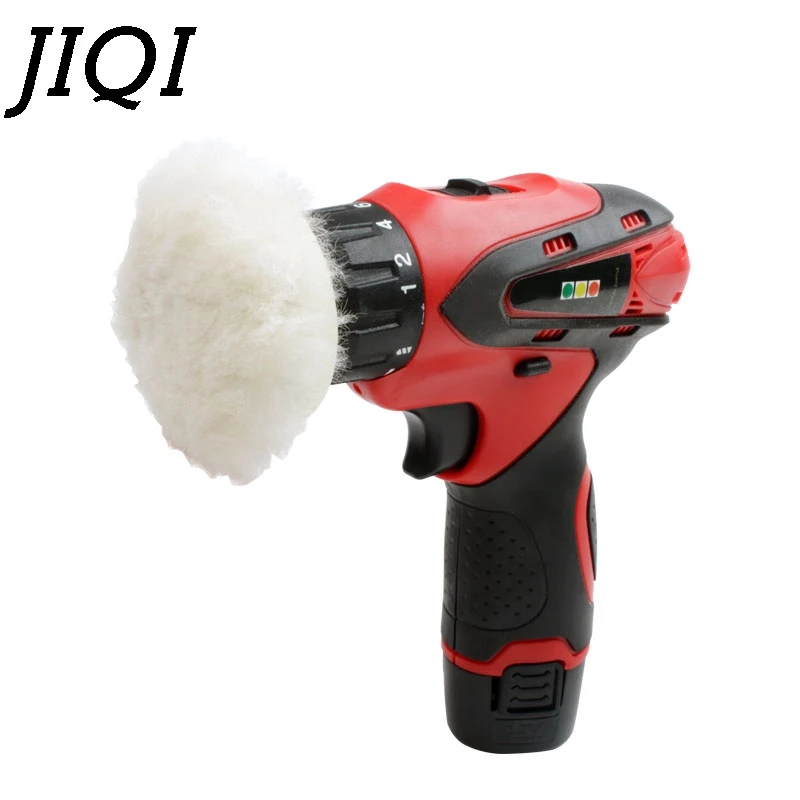 JIQI Handheld Shoe Leather polerka Shiner Cleaner automatyczny połysk szczotka do czyszczenia butów podkładka pielęgnacja lakieru samochodowego