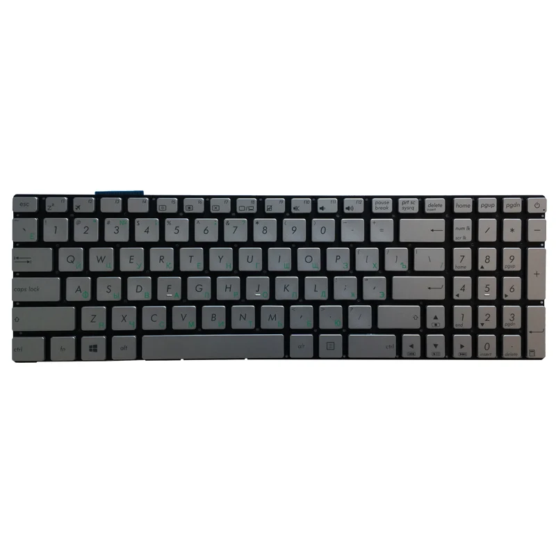 Russian no backlit laptop keyboard For ASUS GL552 GL552J GL552JX GL552V GL552VL GL552VW N751 N751J N751JK N751JX G551VW