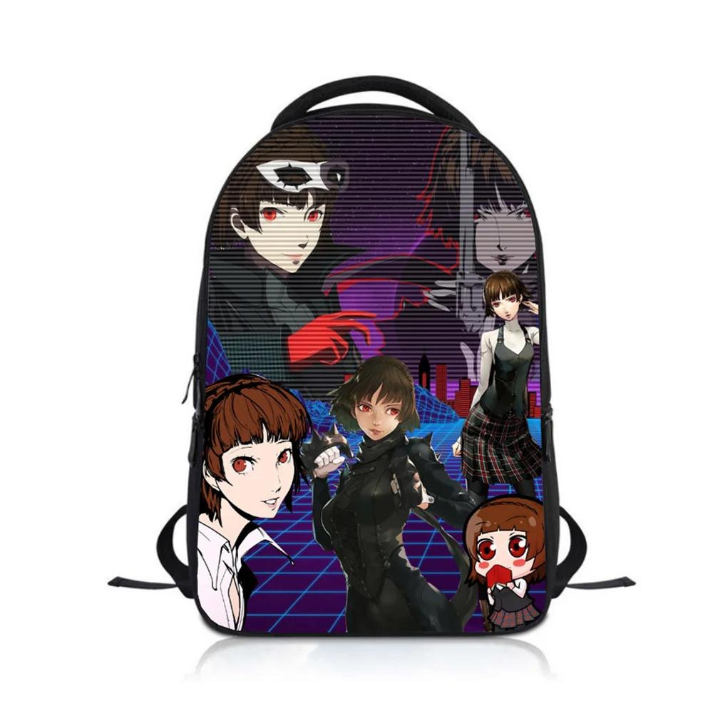 Jungen Mädchen Rucksack Kindergarten Bookbag Anime Persona 5 Studenten Rucksack Schule Tasche Kinder Cartoon Rucksack
