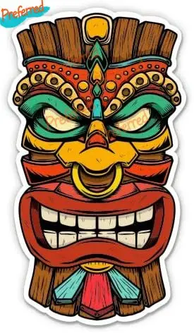 

Экспресс-доставка, наклейка на человек, Гавайские острова, Мотокросс, гоночный стиль, настенная виниловая наклейка на багажник автомобиля, высечка