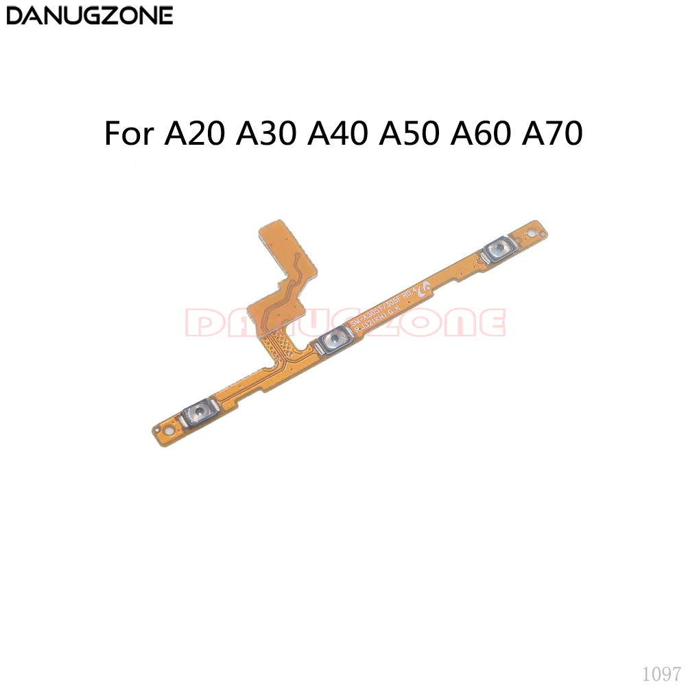 Power Button On / Off Volume Button Mute Switch Flex Cable For Samsung A50 A505F A60 A605F A70 A705F