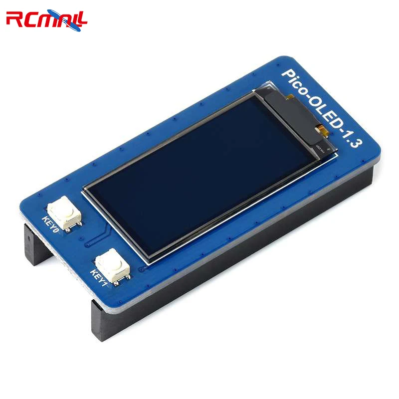 RCmall – Module d'affichage LCD, 1.14/1.3 pouces, pour Raspberry Pi Pico 65K couleurs 240 × 135 SPI/64 × 128 SPI/I2C