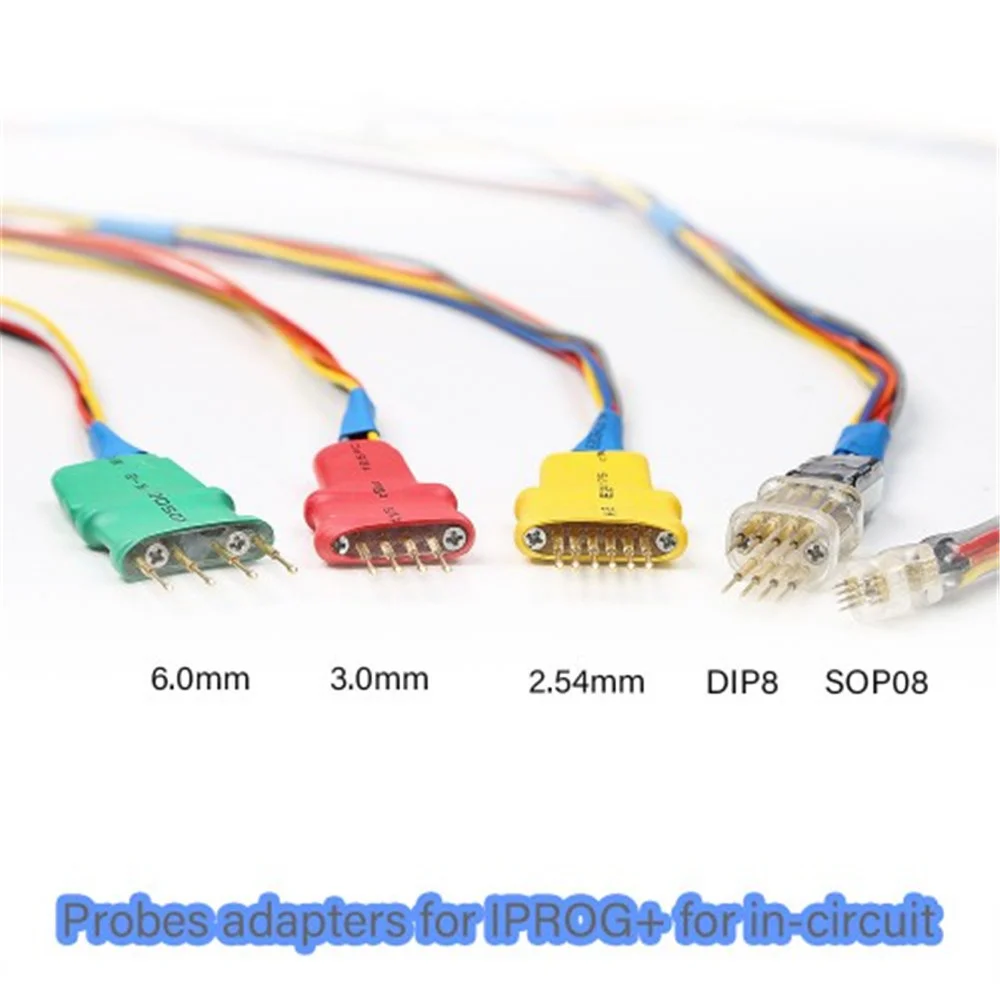 Iprog Probes Adapters for in-circuit ECU Can Work with Iprog+ Pro and Xprog ECU Programmer