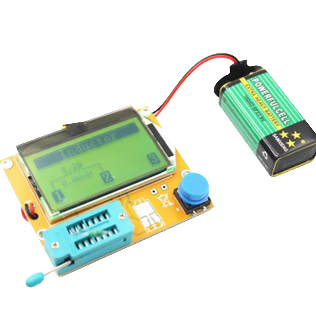 Imagem -03 - Esr Transistor Tester Detector Instrumento de Teste Profissional Capacitor Scr Mos Tube Triode Substituindo Acessórios
