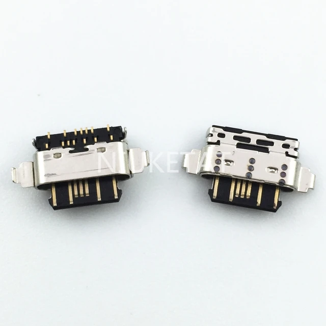 10szt Micro USB Jack Gniazdo ładowania Port ładowarki Wtyczka Złącze dokujące Do Nokia 5.1 6.1 7 7.1 8 8.1 Plus mini USB Części naprawcze