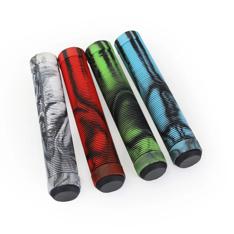 1Pair Hot Selling Stunt Scooter Grips Soft Bike Grips Handlebar Grips Anti-Slip Bicycle Grips Freestyle Cycling Grips Bike Parts