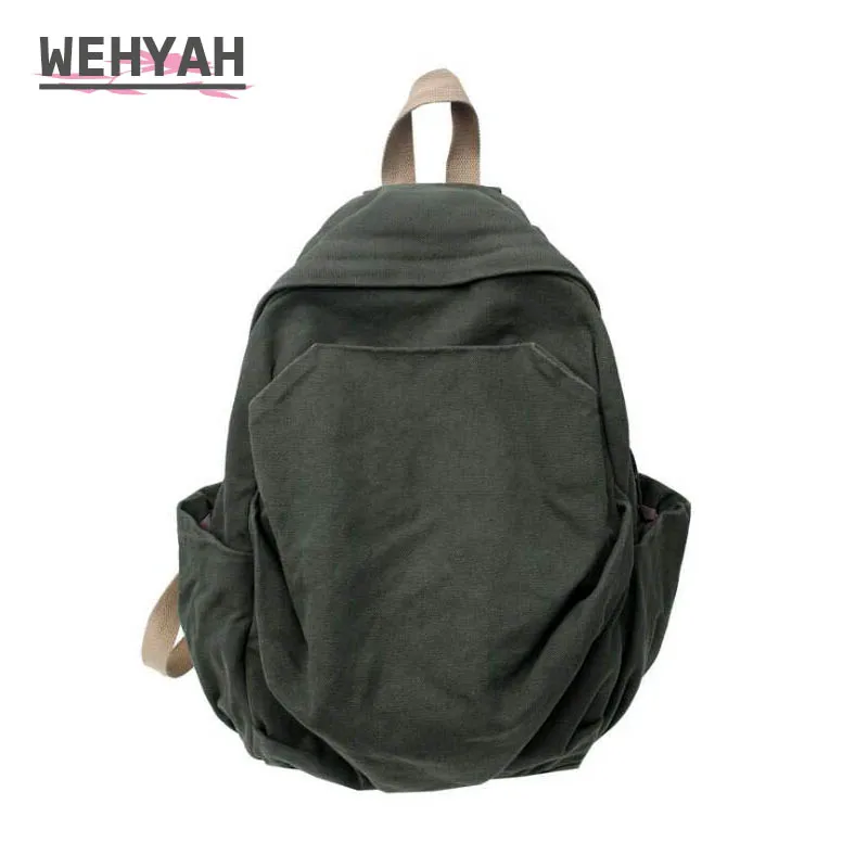 

Wehyah Backpack Female 2021 New Women Designer Bag Backpack Purse for Women College Schoolbag Korean Computer Casual Bag ZY027